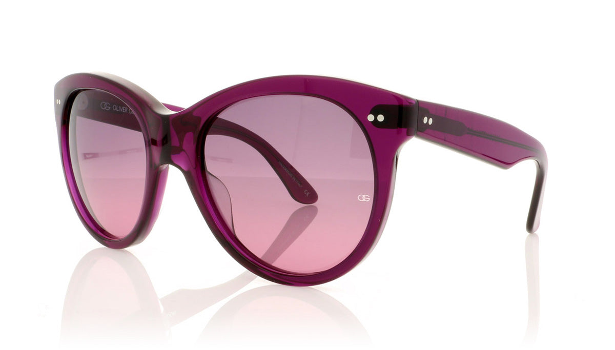 Oliver Goldsmith Manhattan 24 Royale Sunglasses - Angle