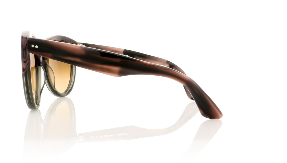 Oliver Goldsmith Manhattan 27 Grn Sea Bed Sunglasses - Side