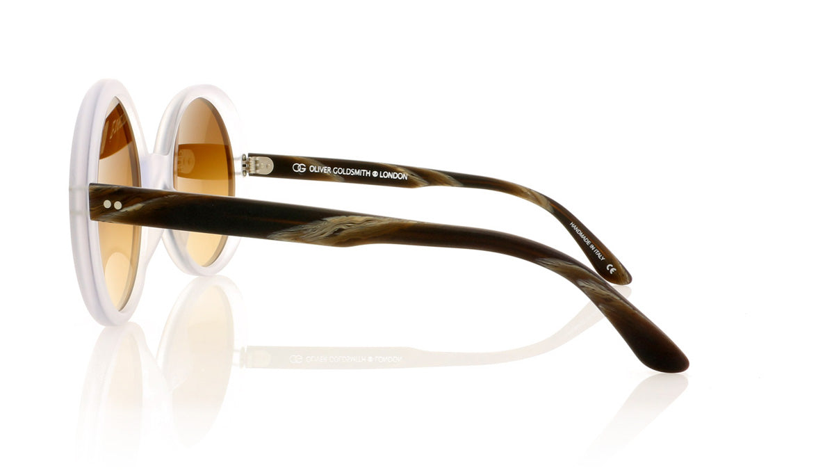 Oliver Goldsmith Oops 2 Matte Black Ice Sunglasses - Side