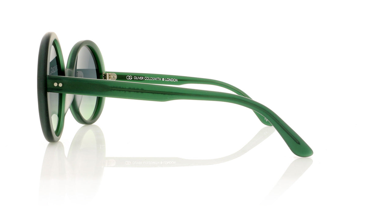 Oliver Goldsmith Oops 5 Matte Jade Sunglasses - Side