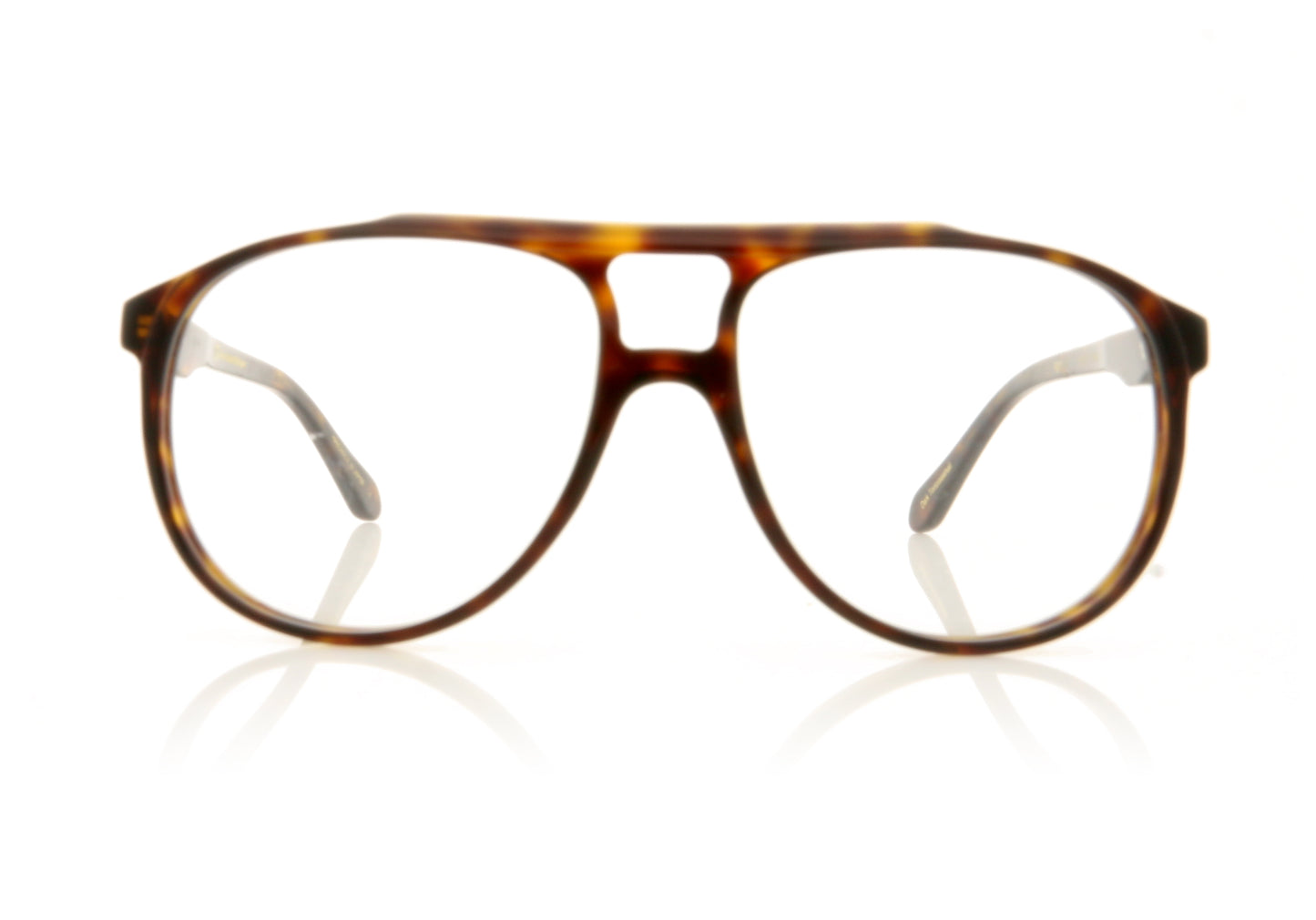 Oliver Goldsmith Ray E Dark Tortoiseshell Dark Tortoiseshell Glasses - Front