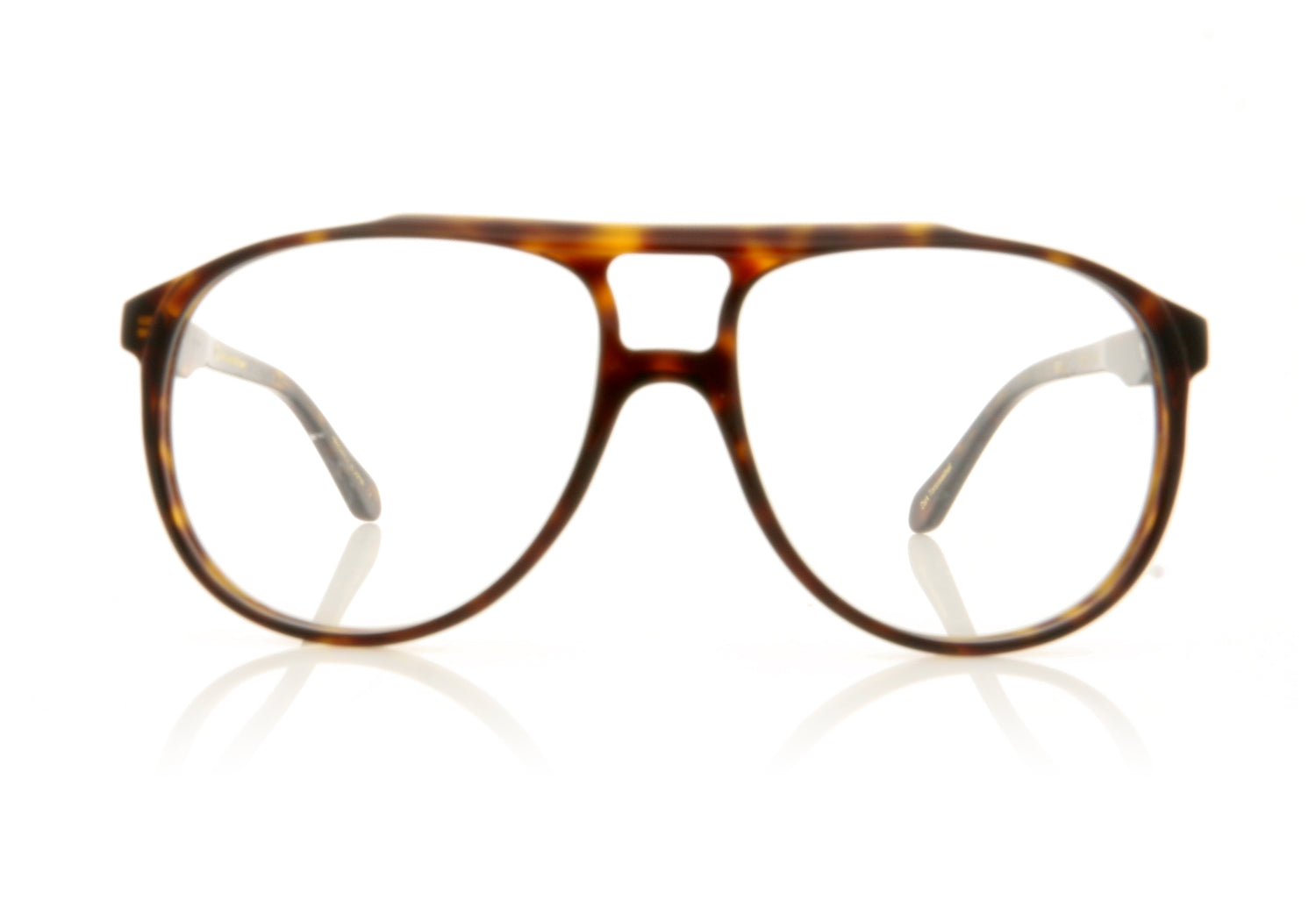 Oliver Goldsmith Ray E Dark Tortoiseshell Dark Tortoiseshell Glasses - Front