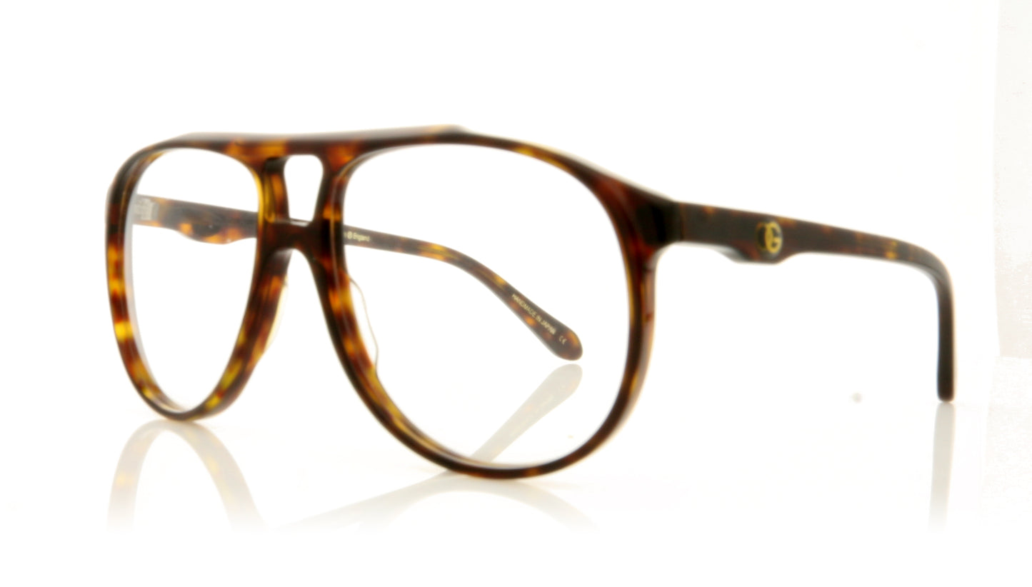 Oliver Goldsmith Ray E Dark Tortoiseshell Dark Tortoiseshell Glasses - Angle