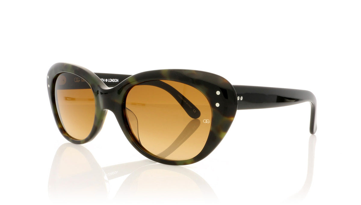 Oliver Goldsmith Sophia 24 Camo Tortoise Sunglasses - Angle