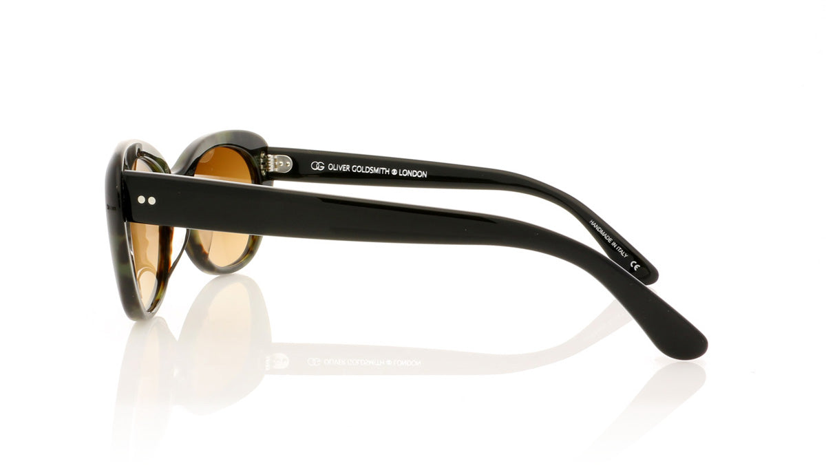 Oliver Goldsmith Sophia 24 Camo Tortoise Sunglasses - Side