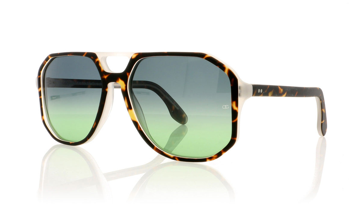 Oliver Goldsmith Spillane 4 Matte Tort Frost Sunglasses - Angle