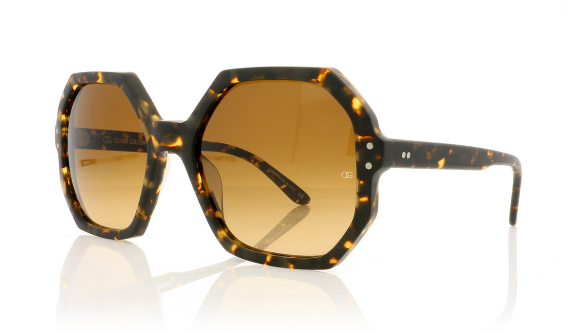Oliver Goldsmith Yatton 3 Matte Speckle Sunglasses - Angle