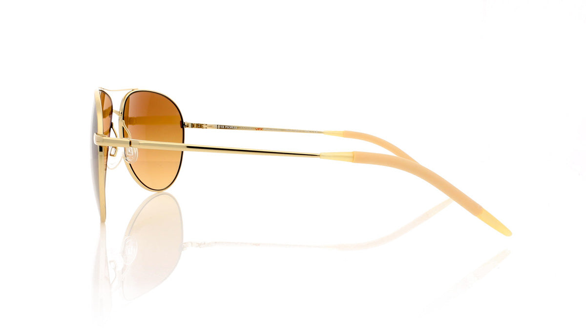 Oliver Peoples Benedict OV1002S 5036K8 Silver Sunglasses - Side