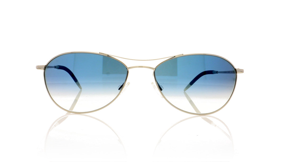 Oliver Peoples Aero Sun OV1005S 5036/3F Silver Sunglasses - Front