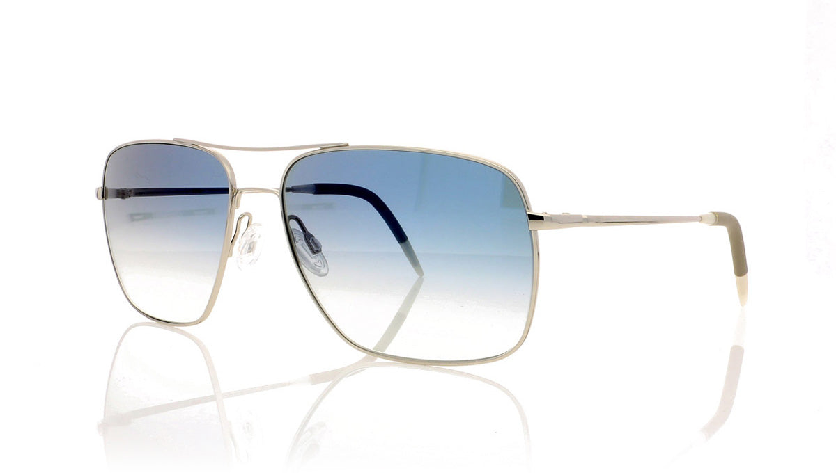 Oliver Peoples Clifton 0OV1150S 50363F Silver Sunglasses - Angle
