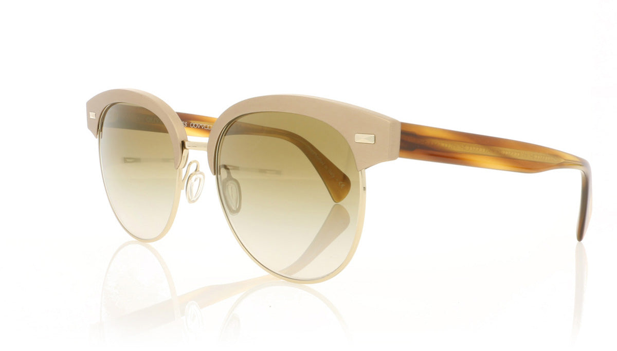 Oliver Peoples Shaelie OV1167S 5223/6U Bronze Copper Sunglasses - Angle