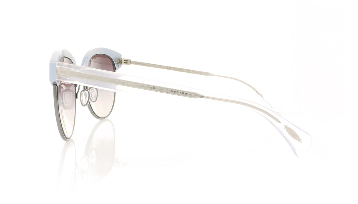 Oliver Peoples Shaelie OV1167S 5225/6I Brushed Pale Blue Sunglasses - Side