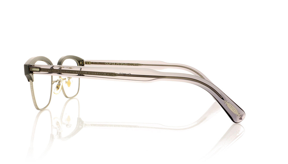 Oliver Peoples Shulman OV1177 5228 Brshd Gn Metl Glasses - Side