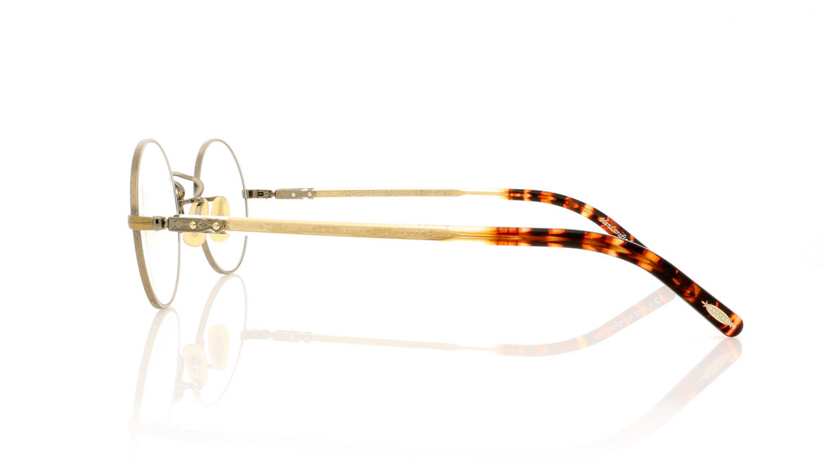 Oliver Peoples Overstreet 0OV1190 5039 Antique Gold Glasses - Side