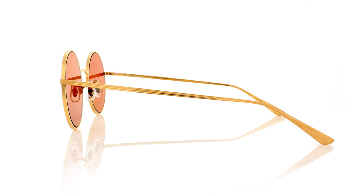 Oliver Peoples After Midnight 0OV1197ST 525253 Brushed Gold Sunglasses - Side