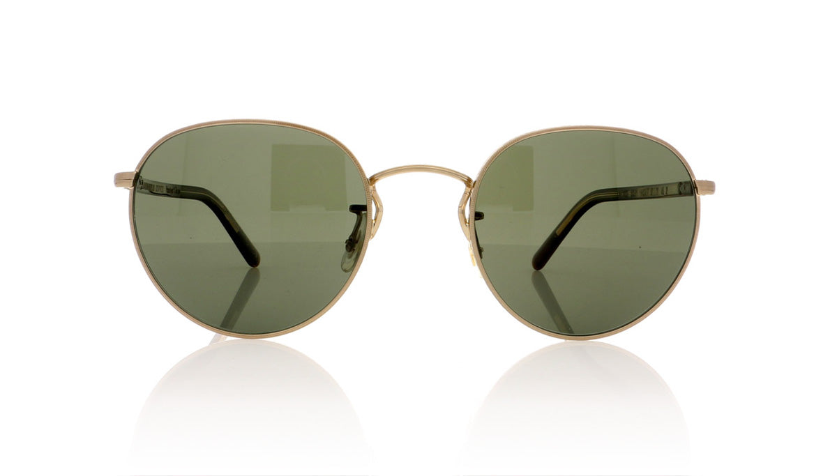 Oliver Peoples Hassett 0OV1203S 5261P1 Brushed Gold Sunglasses - Front