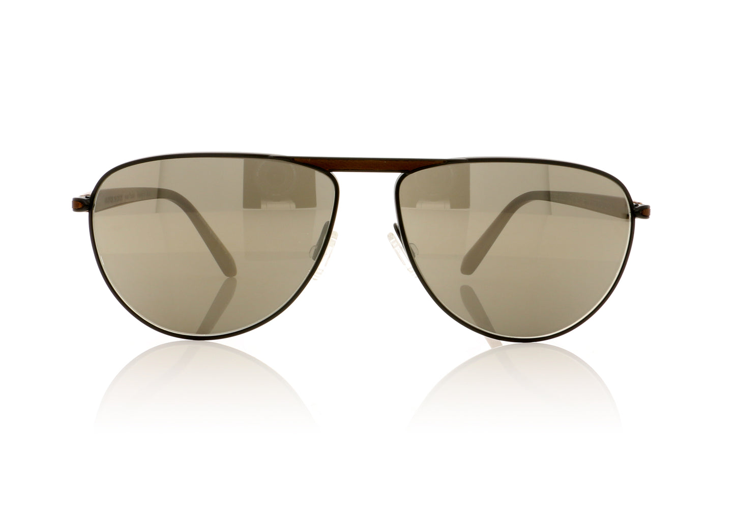 Oliver Peoples Conduit Street OV1213SQ 506239 Matte black Sunglasses - Front