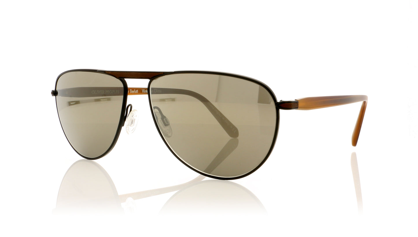 Oliver Peoples Conduit Street OV1213SQ 506239 Matte black Sunglasses - Angle