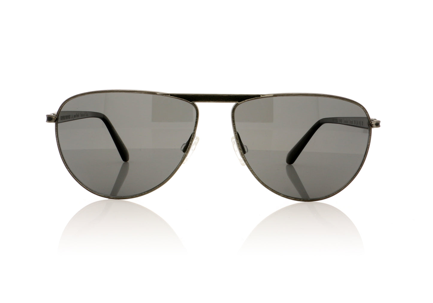 Oliver Peoples Conduit Street OV1213SQ 5244K8 Antique Pewter Sunglasses - Front