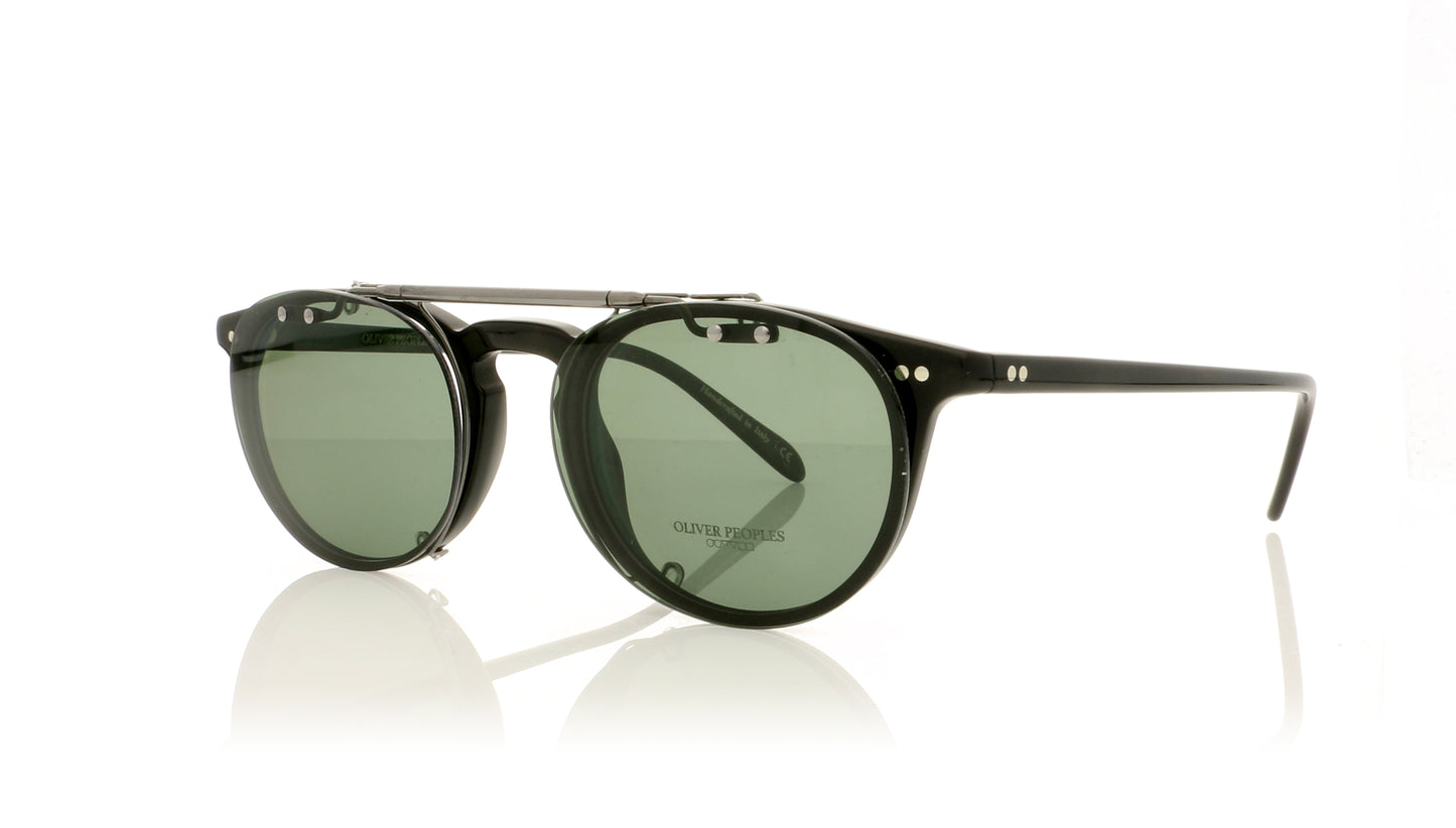 Oliver Peoples Riley R 0OV5004C 5071 Gunmetal Clip - Angle