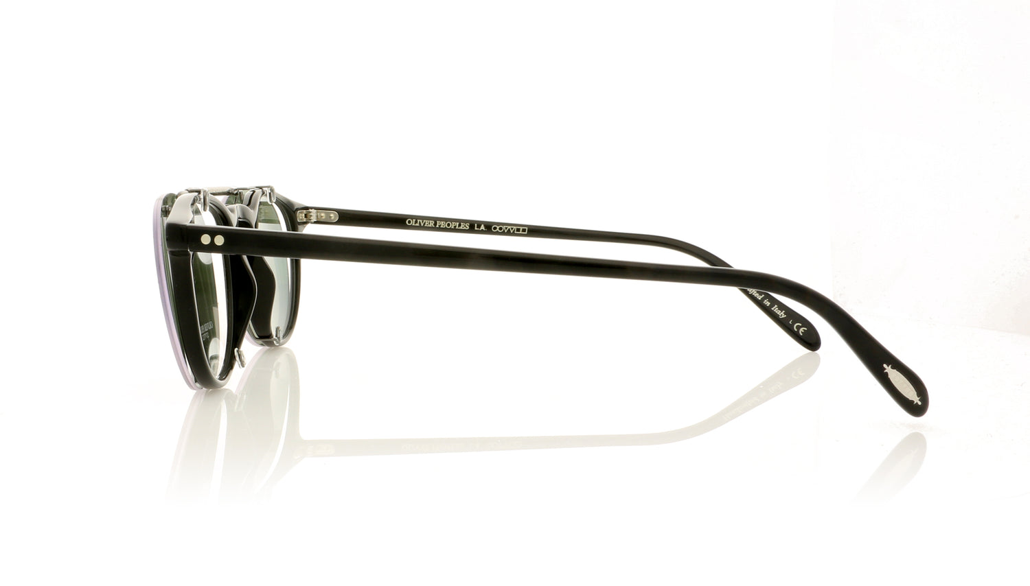 Oliver Peoples Riley R 0OV5004C 5071 Gunmetal Clip - Side