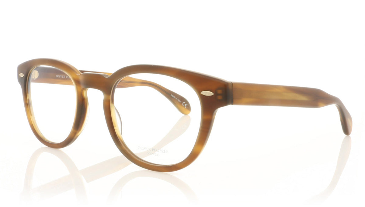 Oliver Peoples Sheldrake OV5036 1122 Matte Sycamore Glasses - Angle