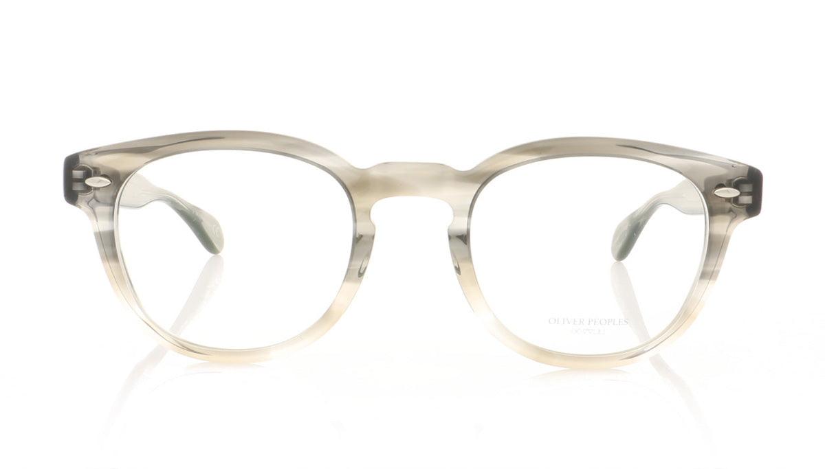 Oliver Peoples Sheldrake OV5036 1372 Grey Textured Tort Grad Glasses - Front