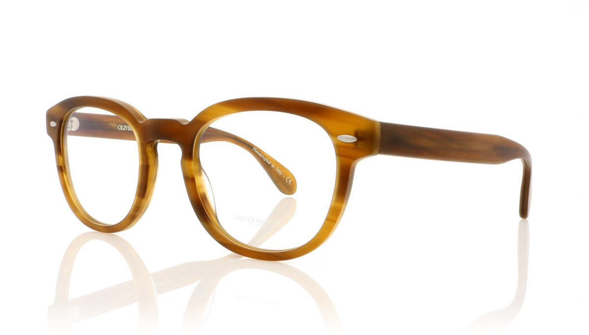 Oliver Peoples Sheldrake OV5036 1579 Semi Matte Raintree Glasses - Angle