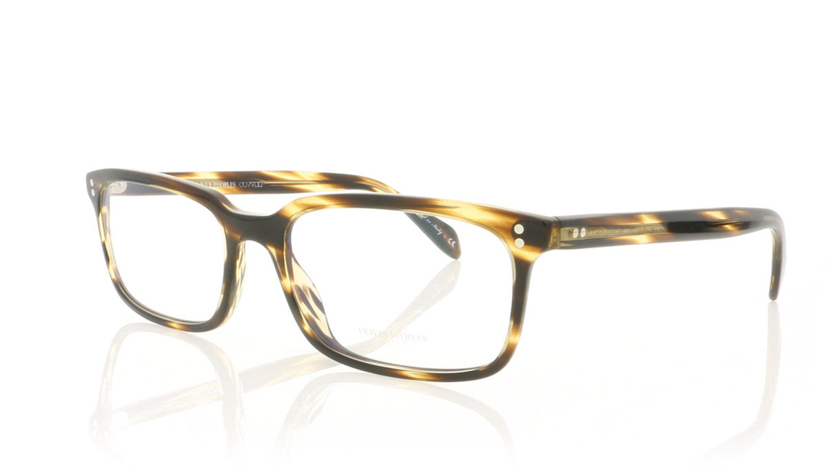 Oliver Peoples Denison 1003 Cocobolo (Coco) Glasses - Angle