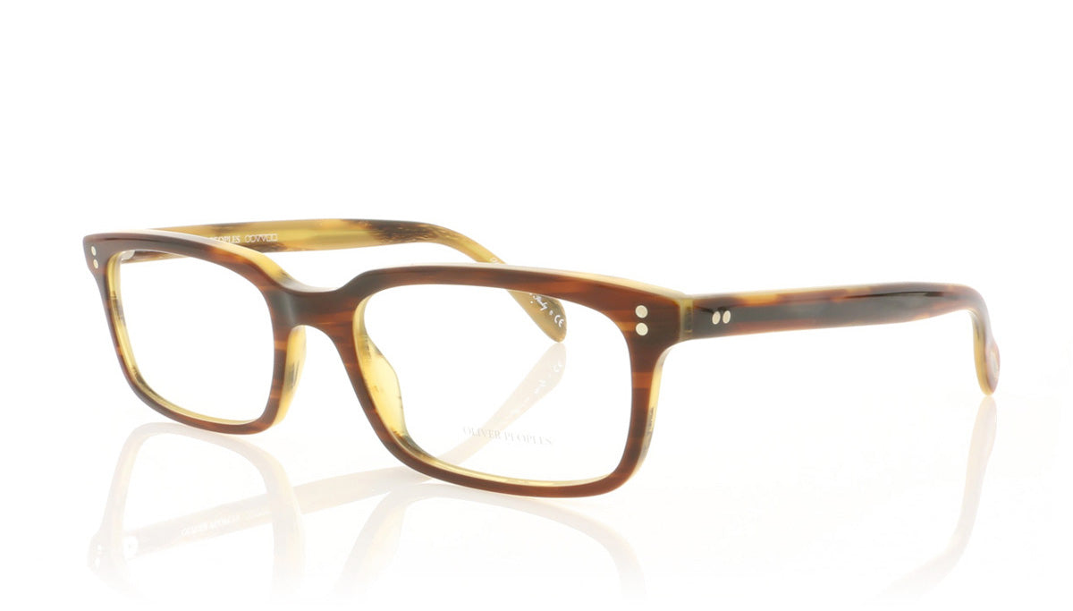 Oliver Peoples Denison OV5102 1310 Amaretto Tortoise Glasses - Angle
