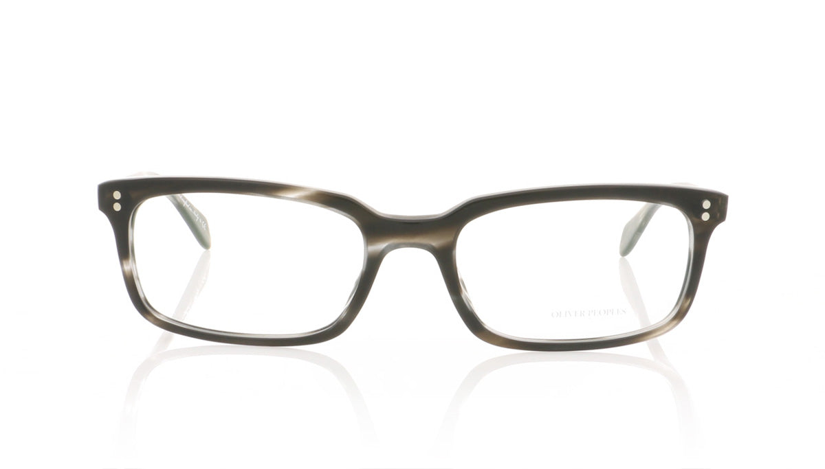 Oliver Peoples Denison OV5102 1486 Ebony Wood Semi Matte Glasses - Front