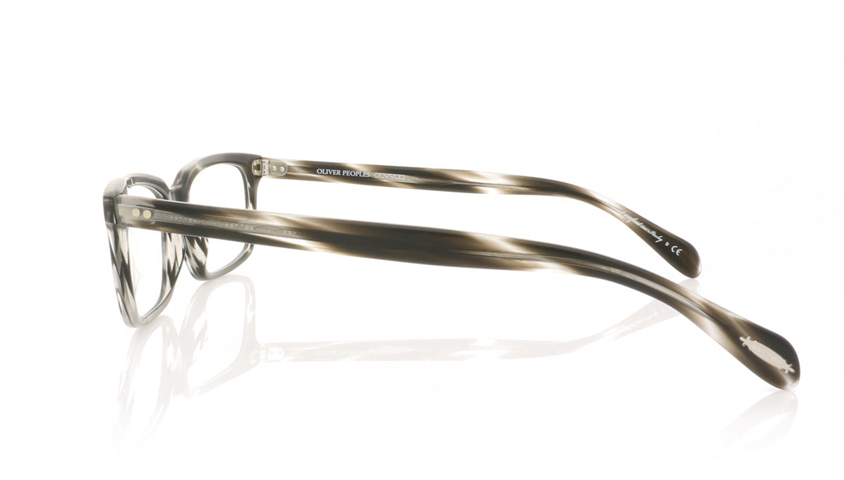 Oliver Peoples Denison OV5102 1486 Ebony Wood Semi Matte Glasses - Side