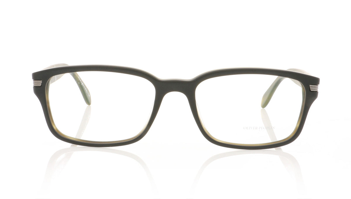 Oliver Peoples Jonjon 1282 Matte Black Glasses - Front