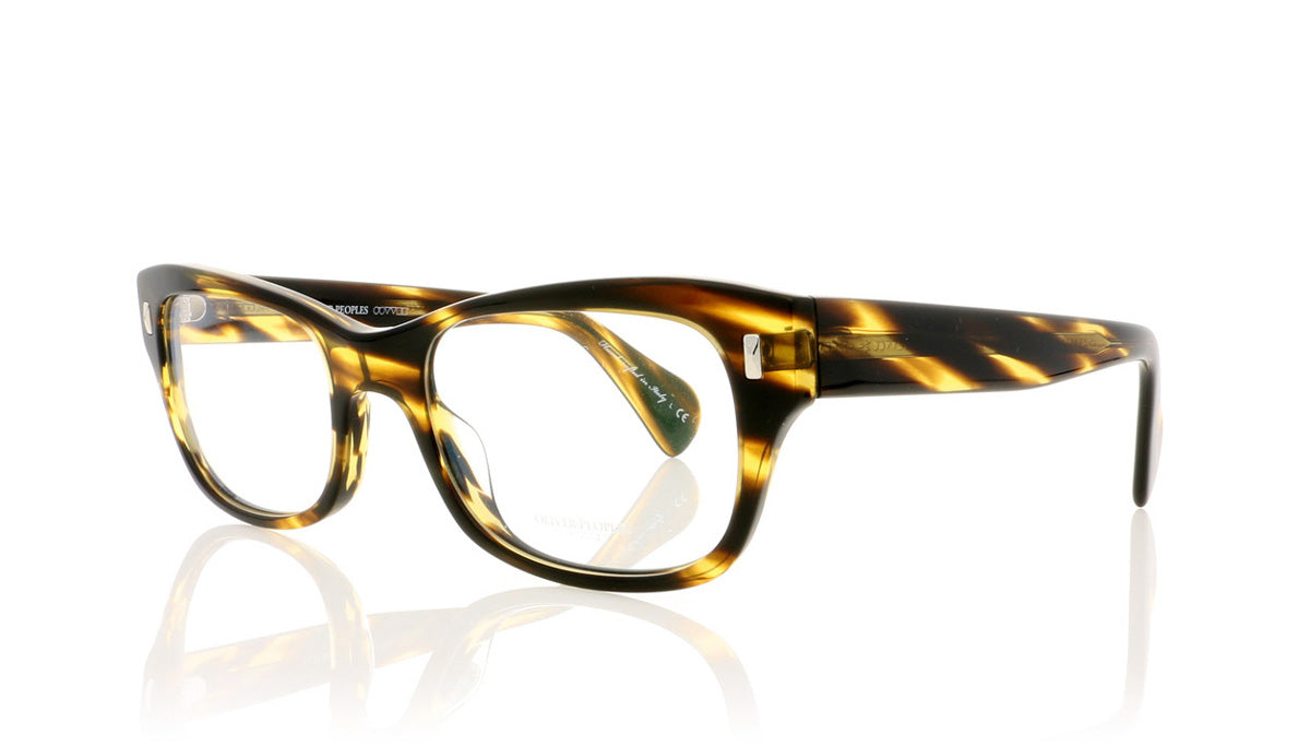Oliver Peoples Wacks OV5174 1003 Coco Bolo Glasses - Angle