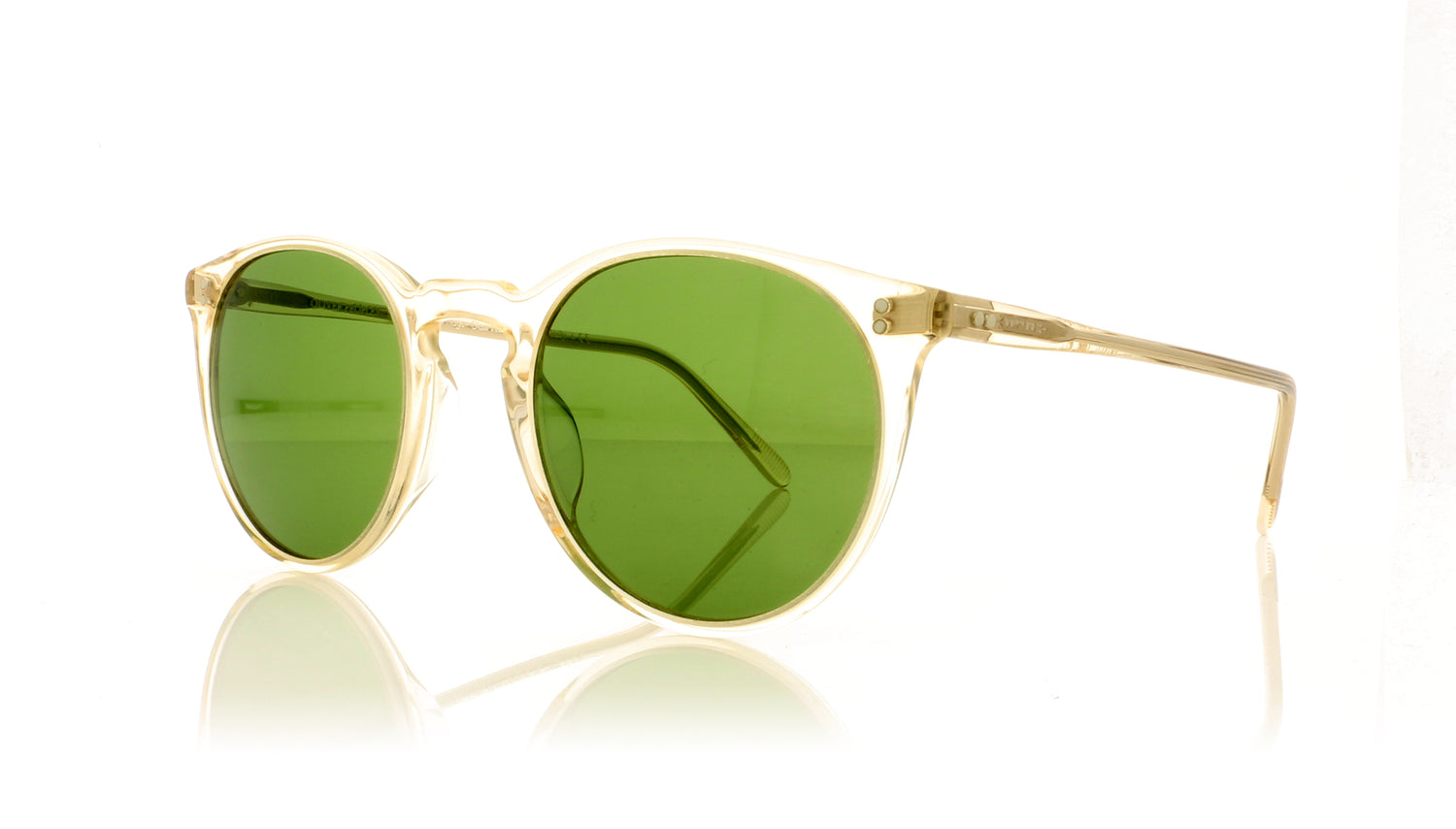 Oliver Peoples O'Malley Sun OV5183S 109452 Crystal Champagne Sunglasses - Angle