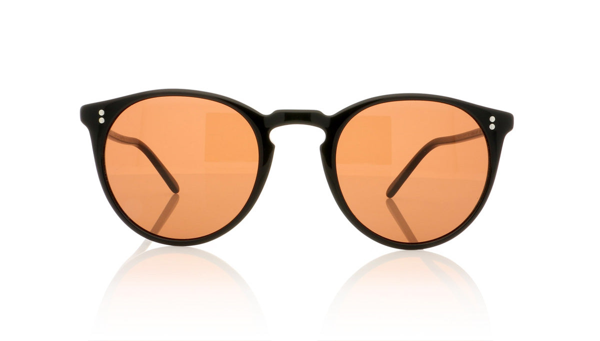 Oliver Peoples The Row O'malley NYC OV5183SM 100553 Pure Black Sunglasses - Front