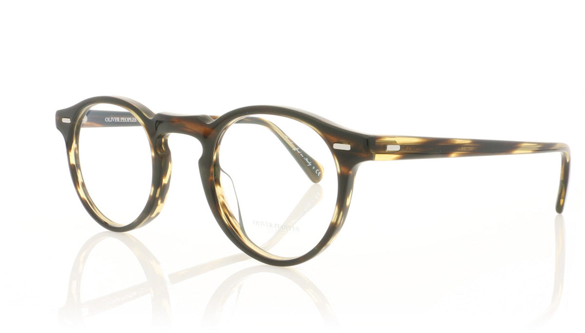 Oliver Peoples Gregory Peck OV5186 1003 Coco Bolo Glasses - Angle