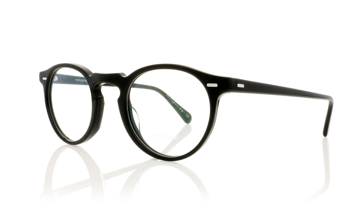 Oliver Peoples Gregory Peck OV5186 1005 Black Glasses - Angle