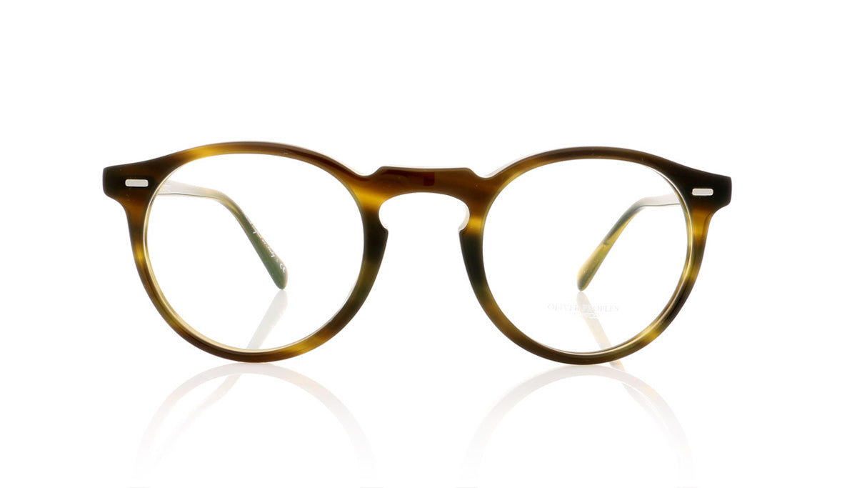 Oliver Peoples Gregory Peck OV5186 1211 Moss Tortoise Glasses - Front