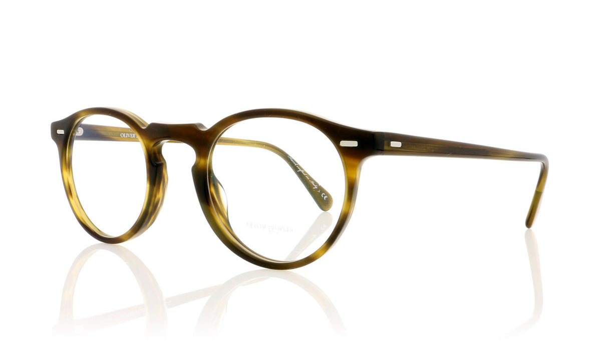 Oliver Peoples Gregory Peck OV5186 1211 Moss Tortoise Glasses - Angle
