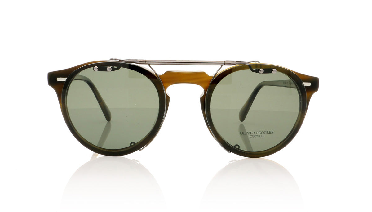 Oliver Peoples Gregory Peck OV5186C 5071 Gunmetal Clip - Front