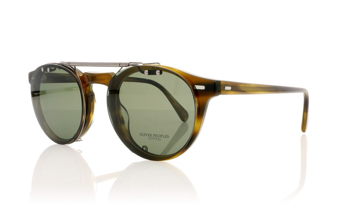 Oliver Peoples Gregory Peck OV5186C 5071 Gunmetal Clip - Angle