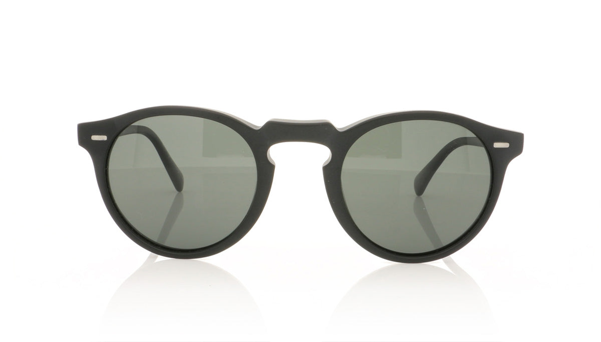 Oliver Peoples Gregory Peck OV5217S 1031/P2 Semi Matte Black Sunglasses - Front
