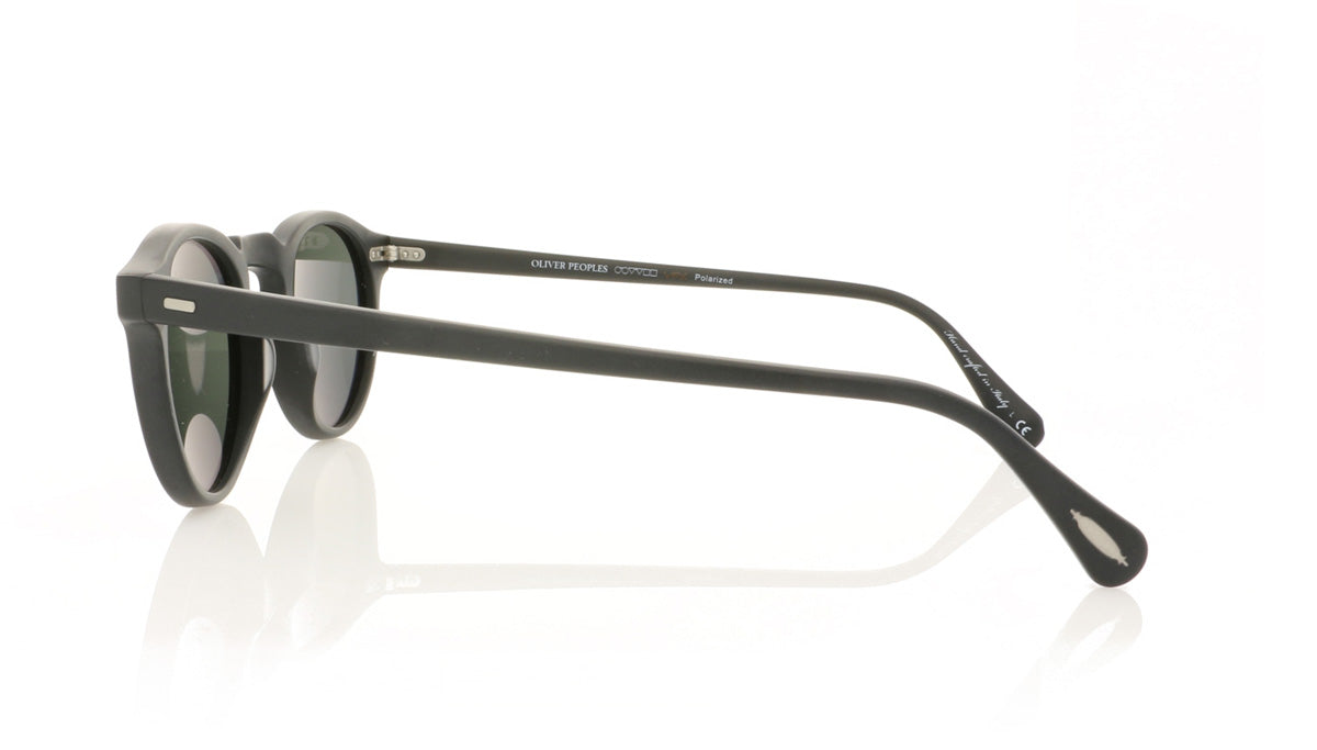 Oliver Peoples Gregory Peck OV5217S 1031/P2 Semi Matte Black Sunglasses - Side