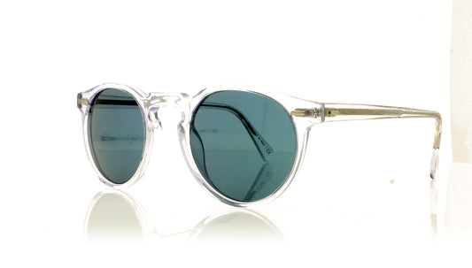 Oliver Peoples Gregory Peck Sun 1101R8 Crystal Sunglasses - Angle