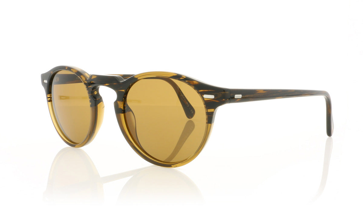 Oliver Peoples Gregory Peck OV5217S 8108 Tort Sunglasses - Angle