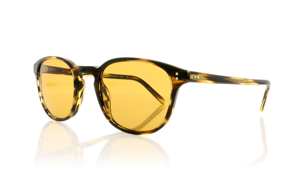 Oliver Peoples Fairmont Sunglasses OV5219S 1003R9 Coco Bolo Sunglasses - Angle