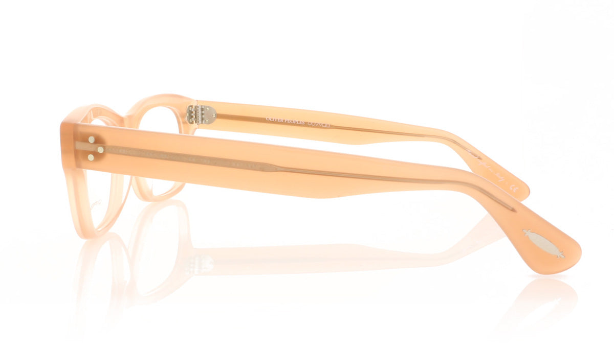 Oliver Peoples Artie OV5252 1361 Soft Peach Rose Glasses - Side