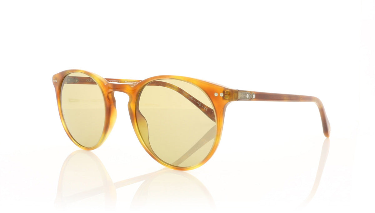 Oliver Peoples Sir O'Malley OV5256S 1408/4C Vintage Lbr Sunglasses - Angle