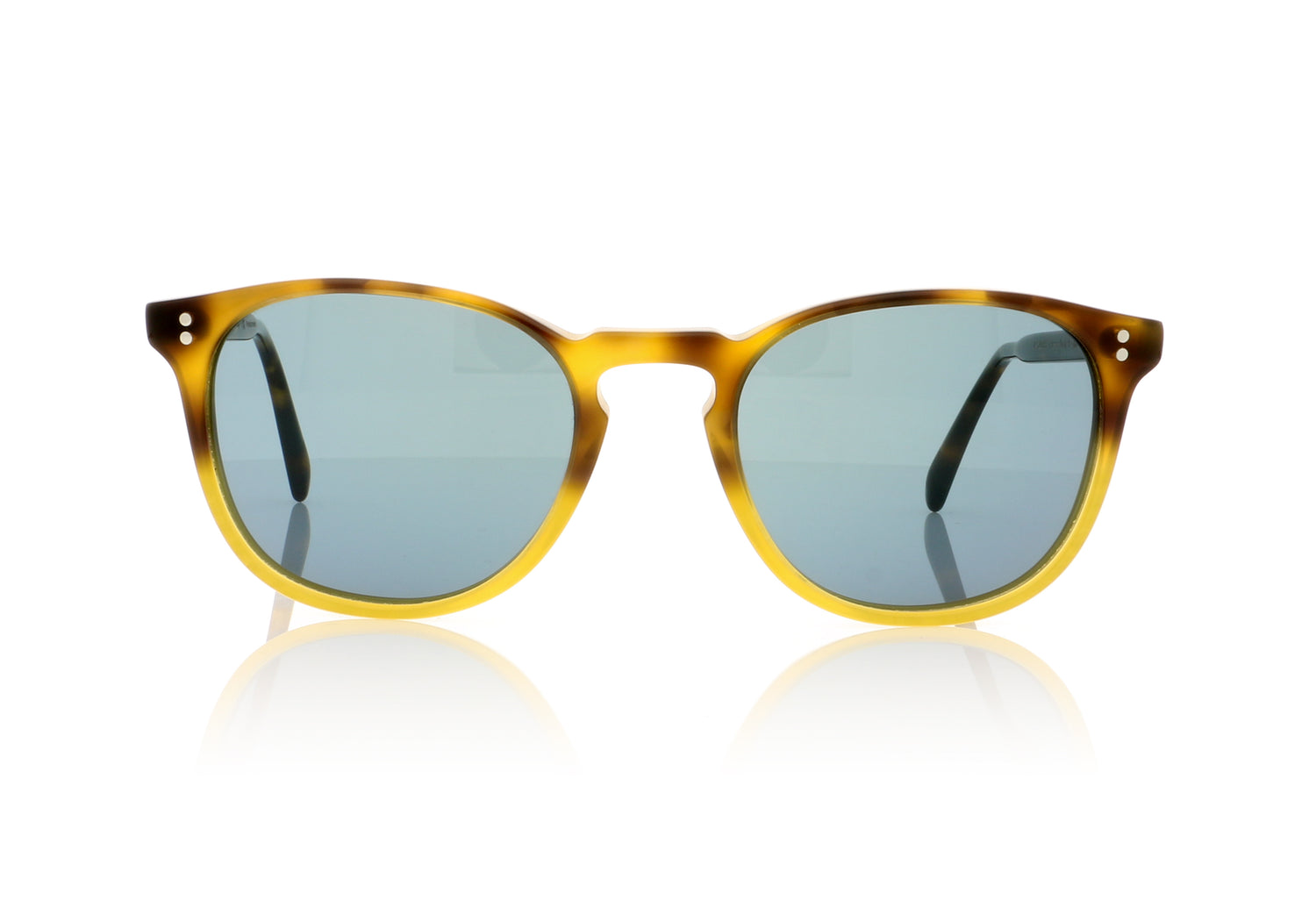 Oliver Peoples Finley Esq. Sun (U) 1409R8 Vintage Brown Tortoise Grad Sunglasses - Front